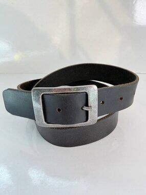 Bootlegger Leather Belt – Made in Canada – Size ~32–34